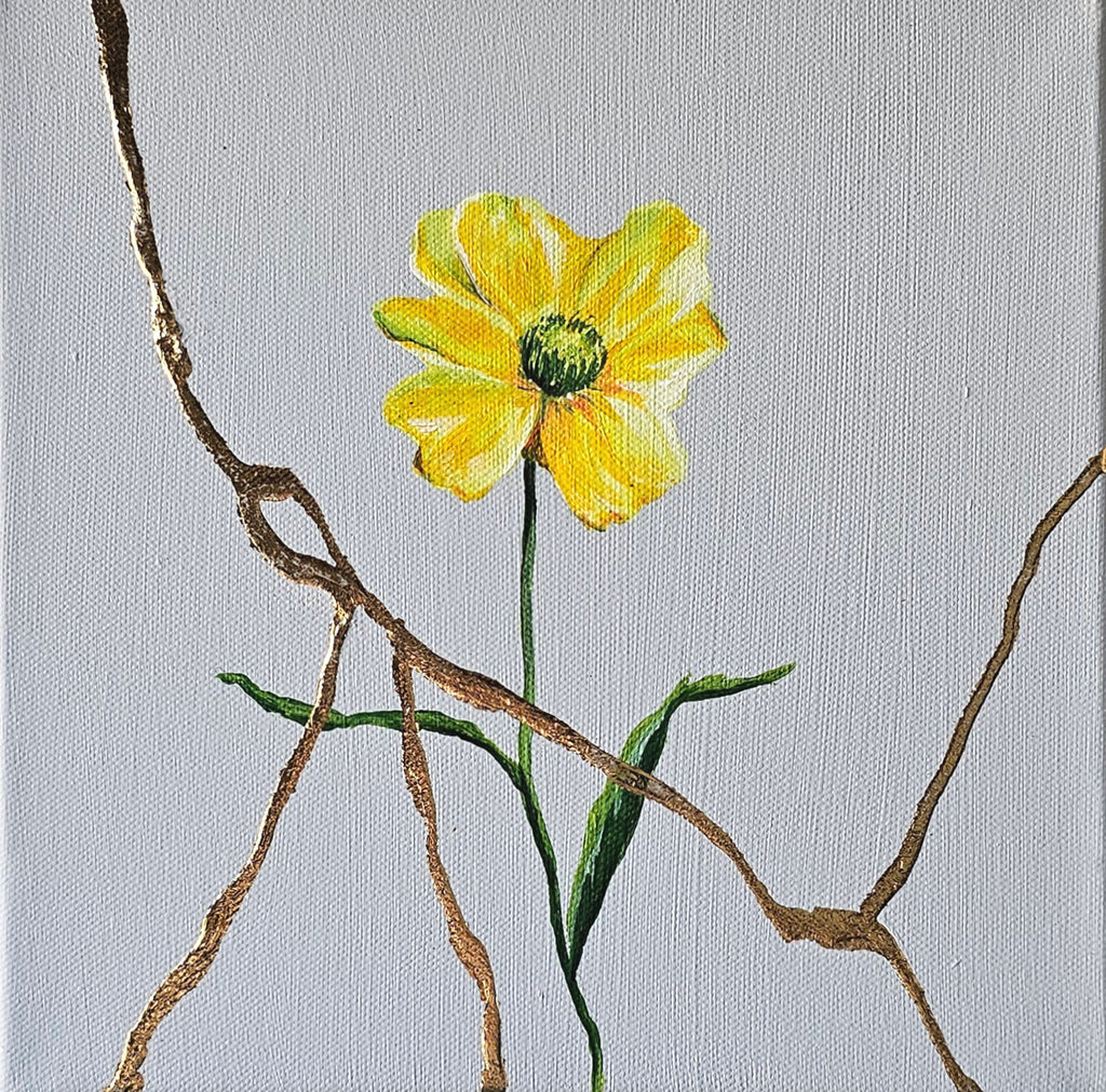 Gelber Mohn | Kintsugi