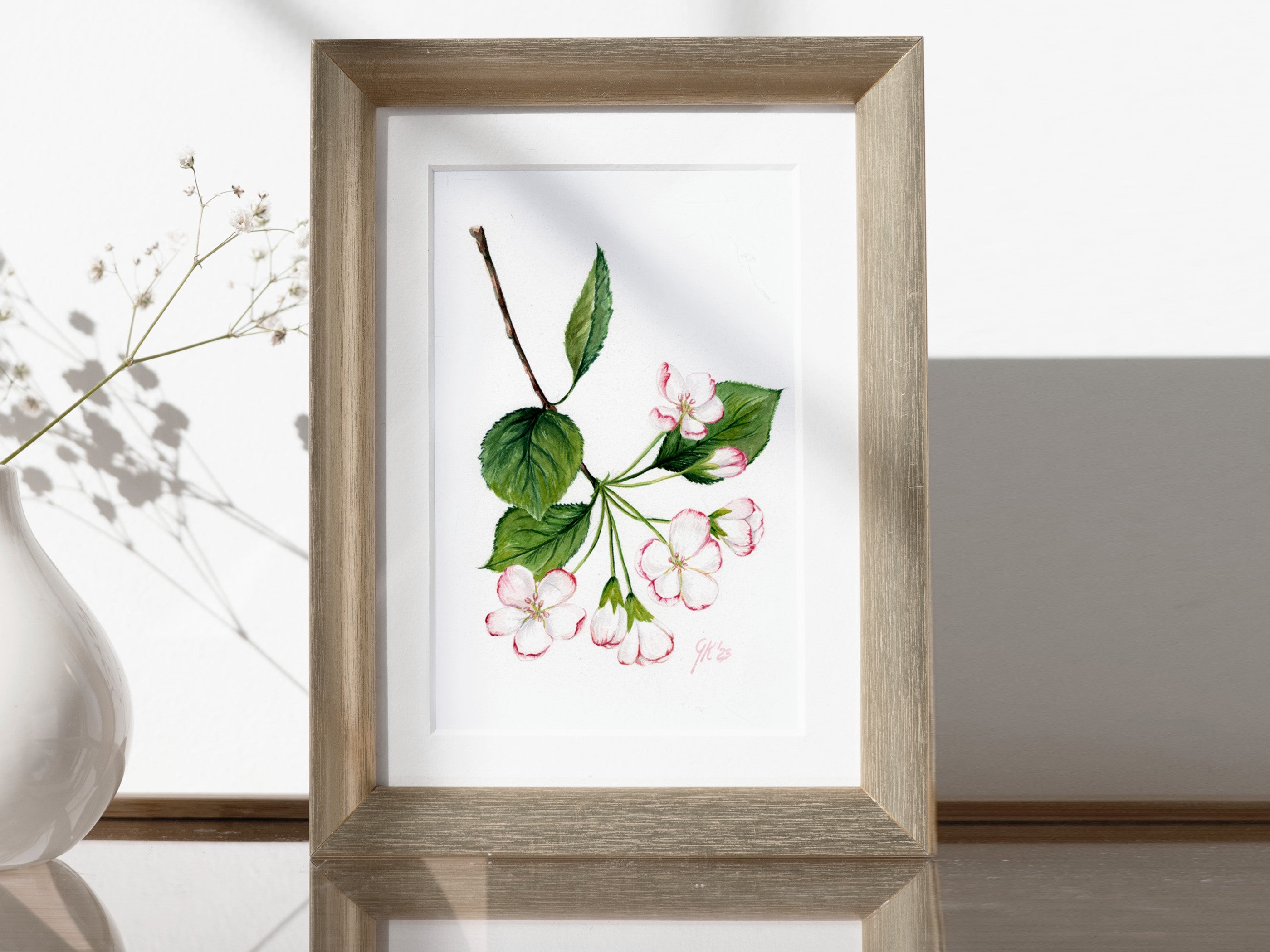 Blüte des Kulturapfels - Fine Art Print | A3 | A4