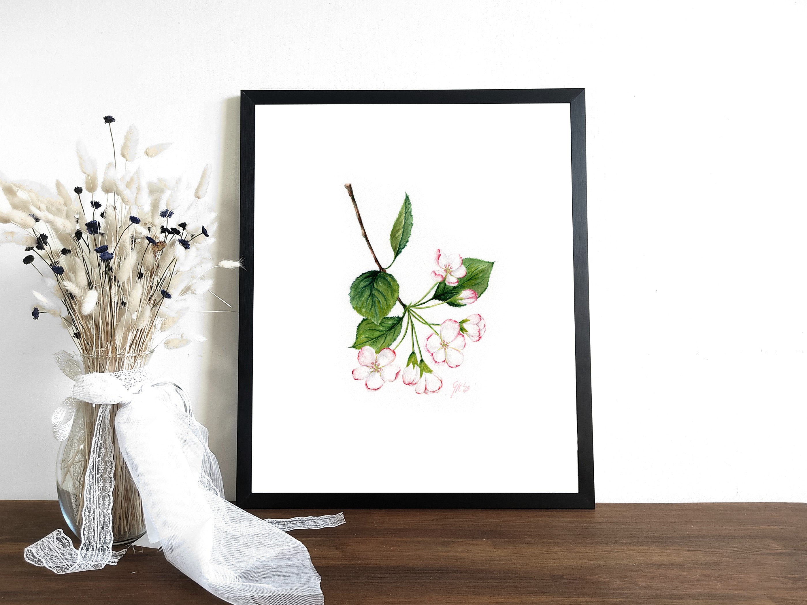 Blüte des Kulturapfels - Fine Art Print | A3 | A4