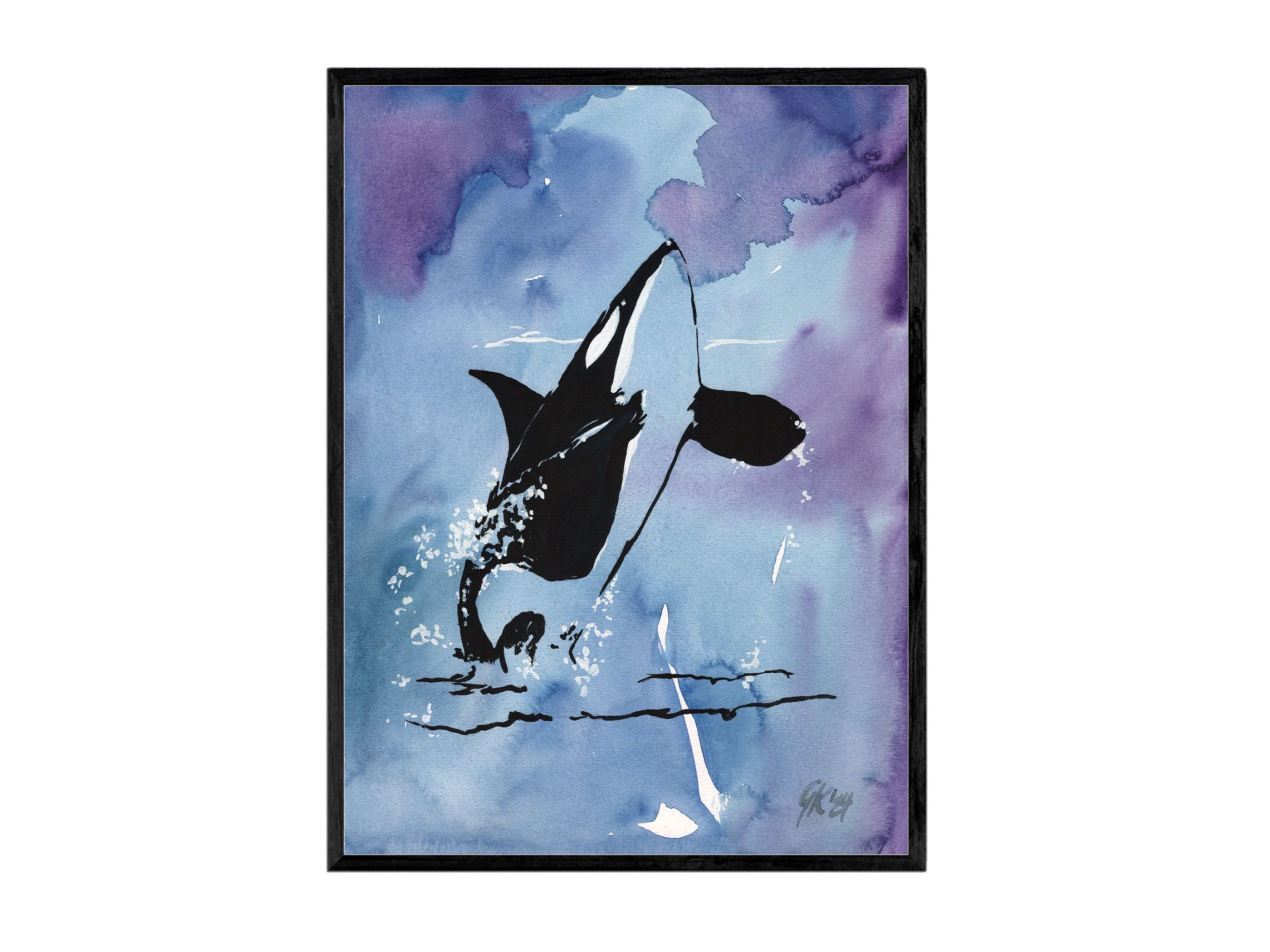 Dim Orca | Aquarell