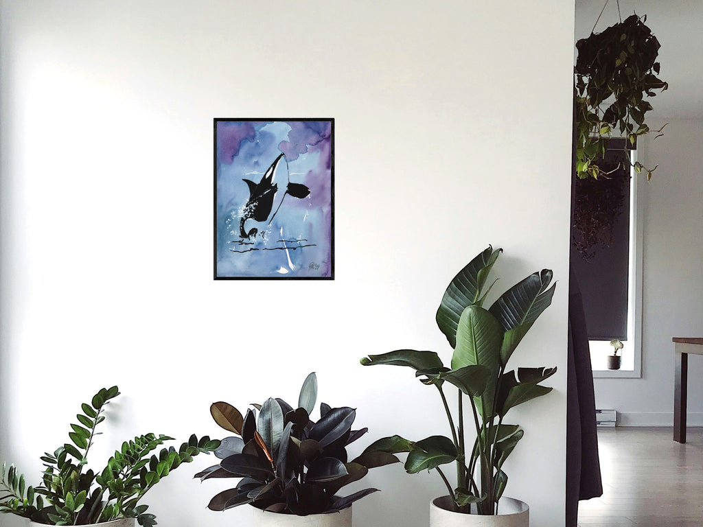 Dim Orca | Aquarell