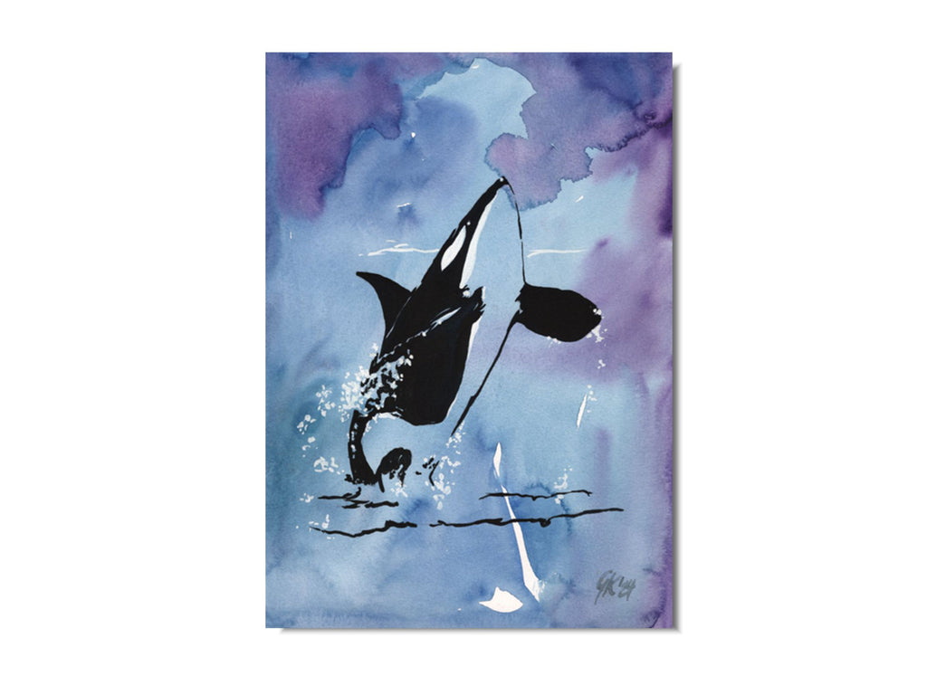 Dim Orca | Aquarell