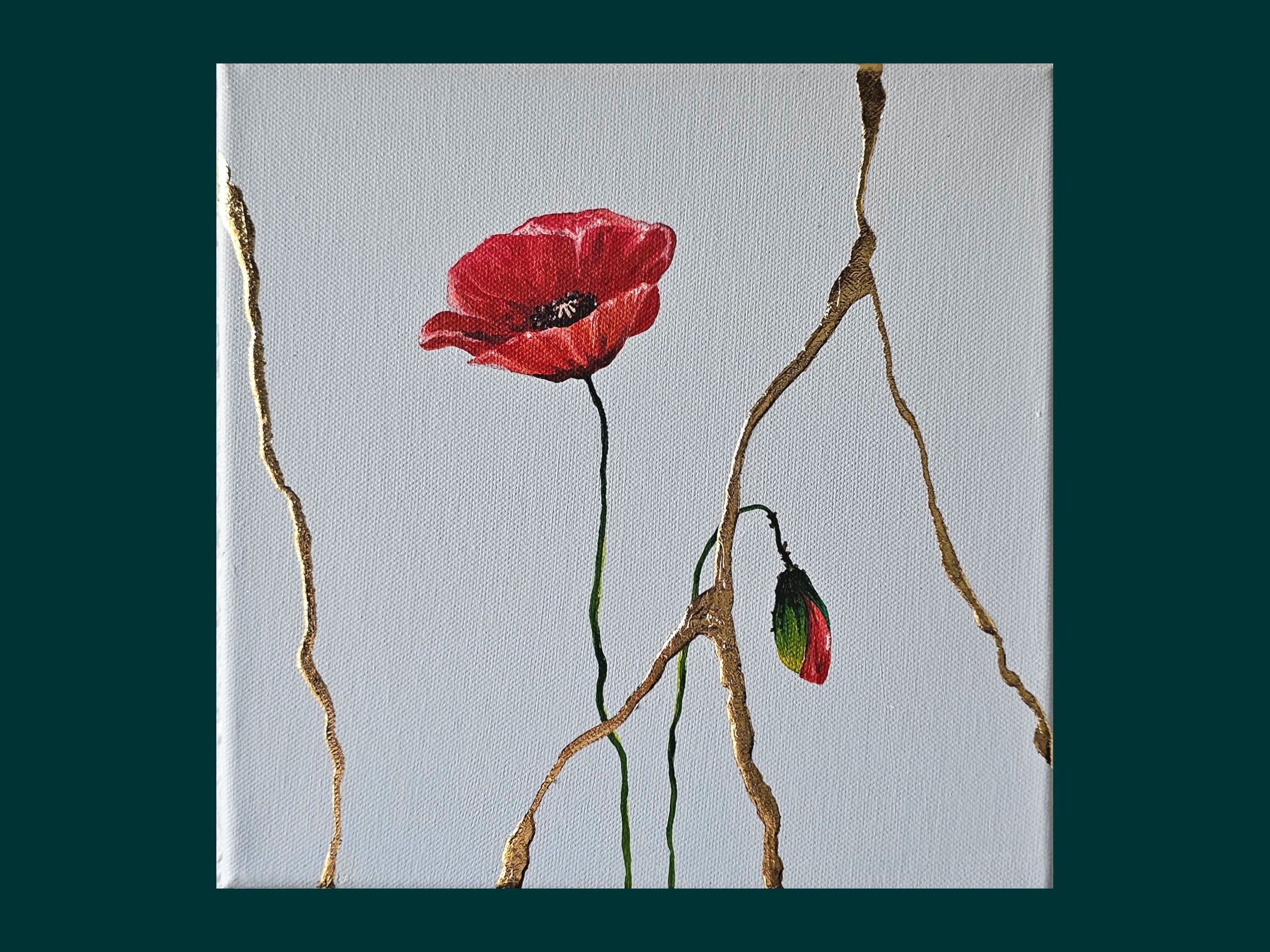 Roter Mohn | Kintsugi