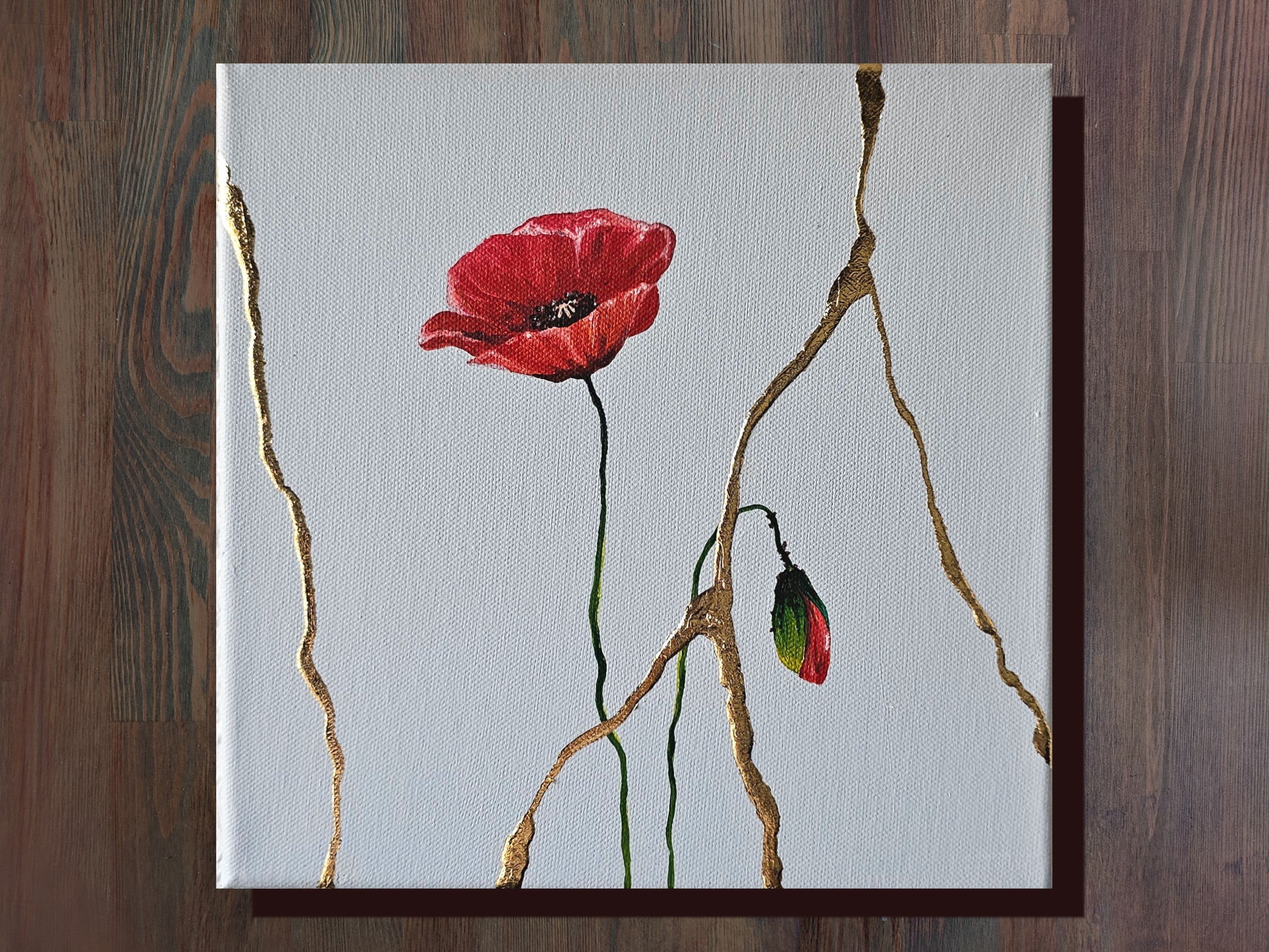 Roter Mohn | Kintsugi