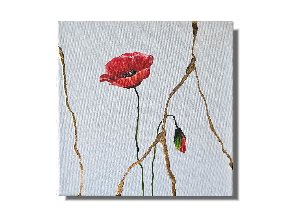 Roter Mohn | Kintsugi