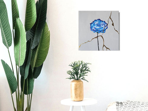 Blaue Blume | Kintsugi