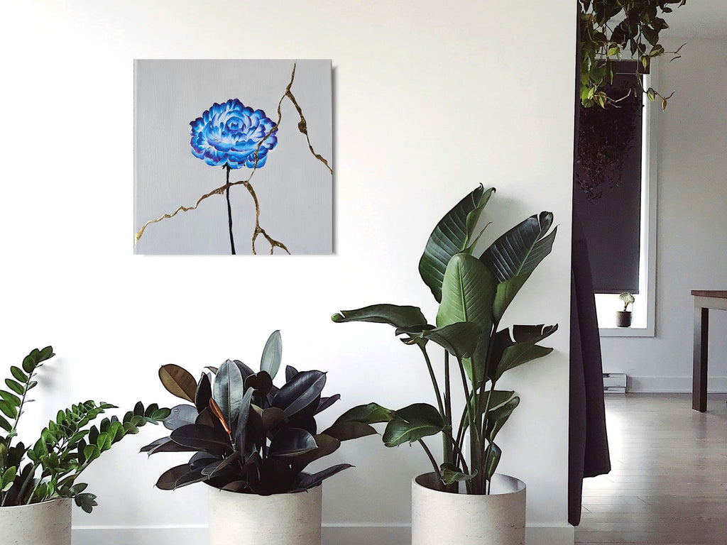 Blaue Blume | Kintsugi
