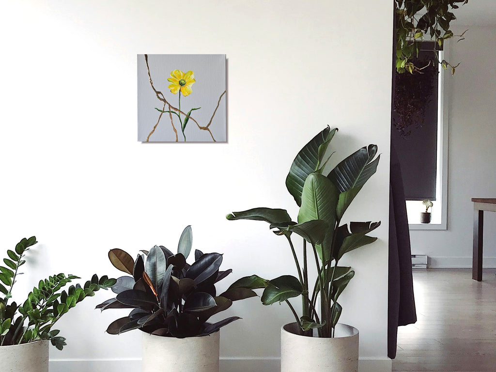 Gelber Mohn | Kintsugi