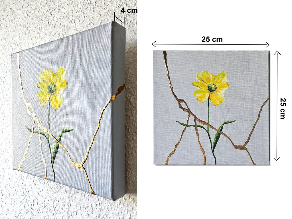 Gelber Mohn | Kintsugi