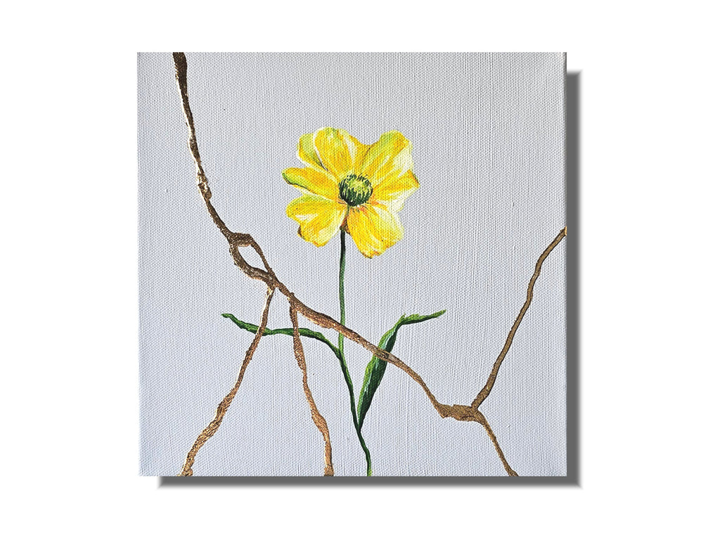 Gelber Mohn | Kintsugi