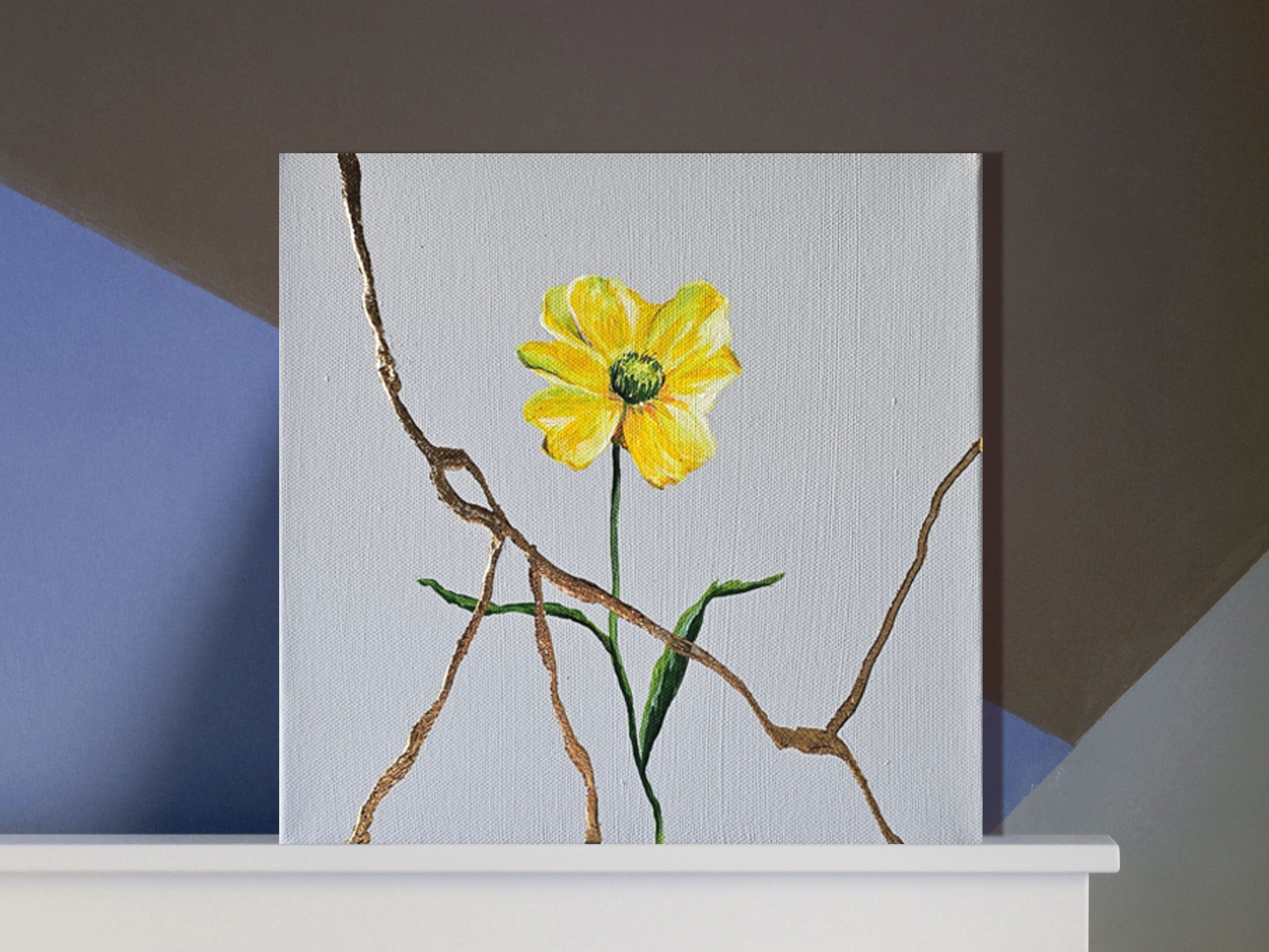 Gelber Mohn | Kintsugi