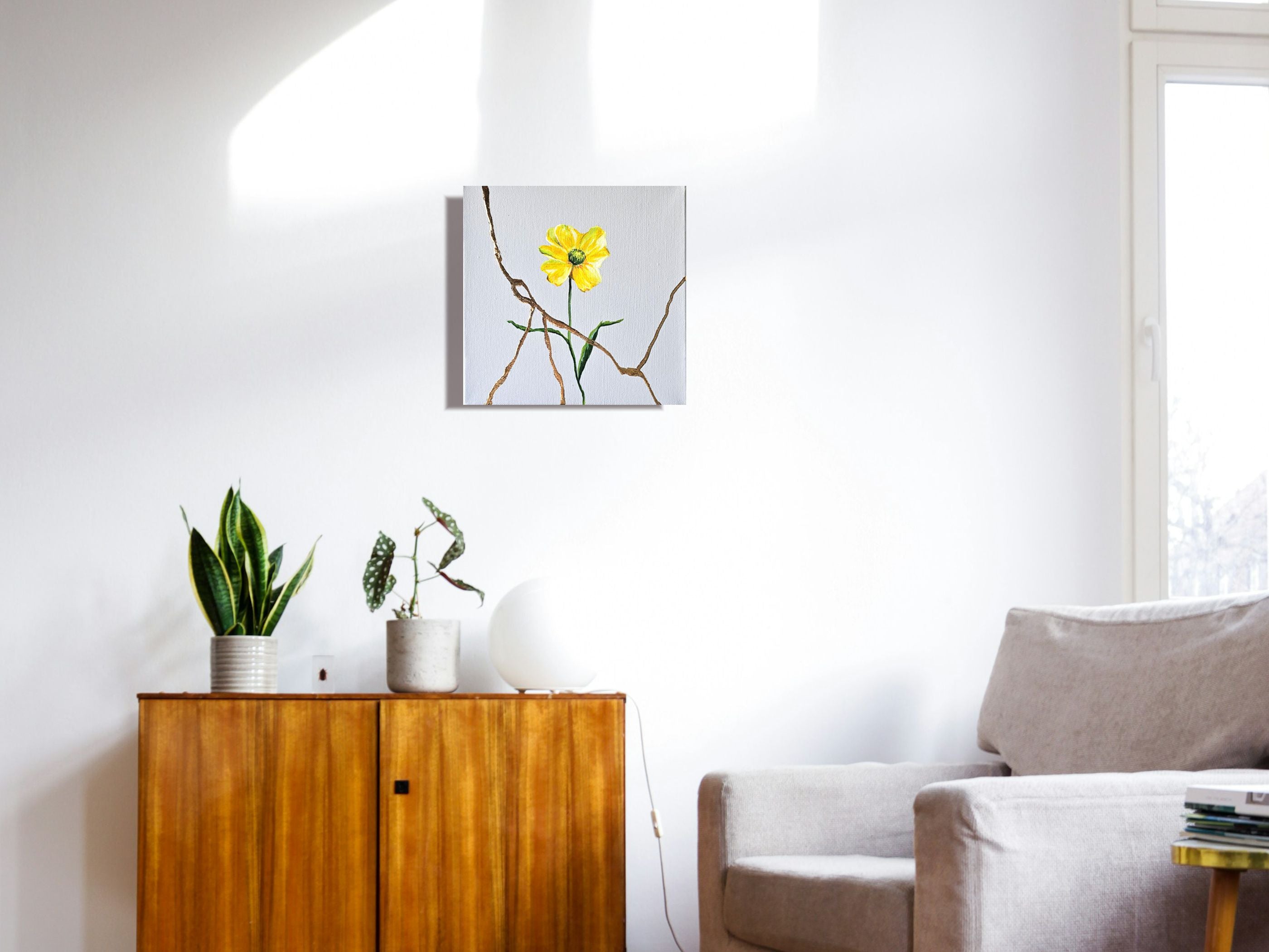 Gelber Mohn | Kintsugi