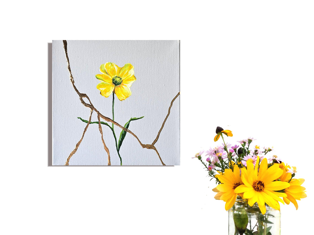 Gelber Mohn | Kintsugi