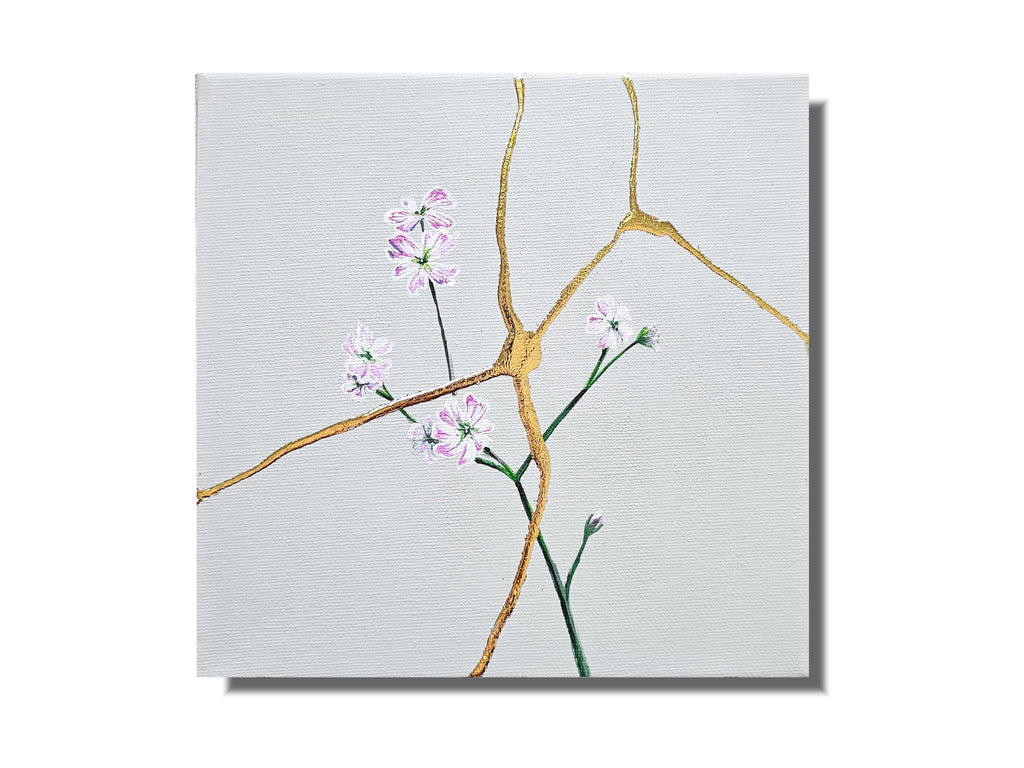 Weiße Blüten | Kintsugi