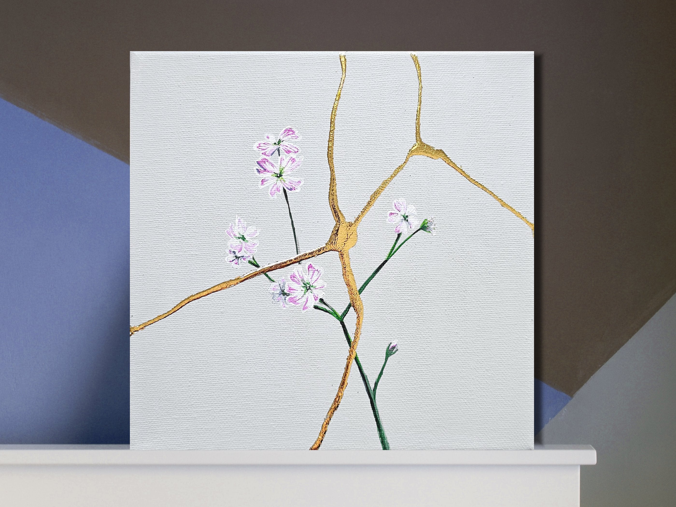 Weiße Blüten | Kintsugi