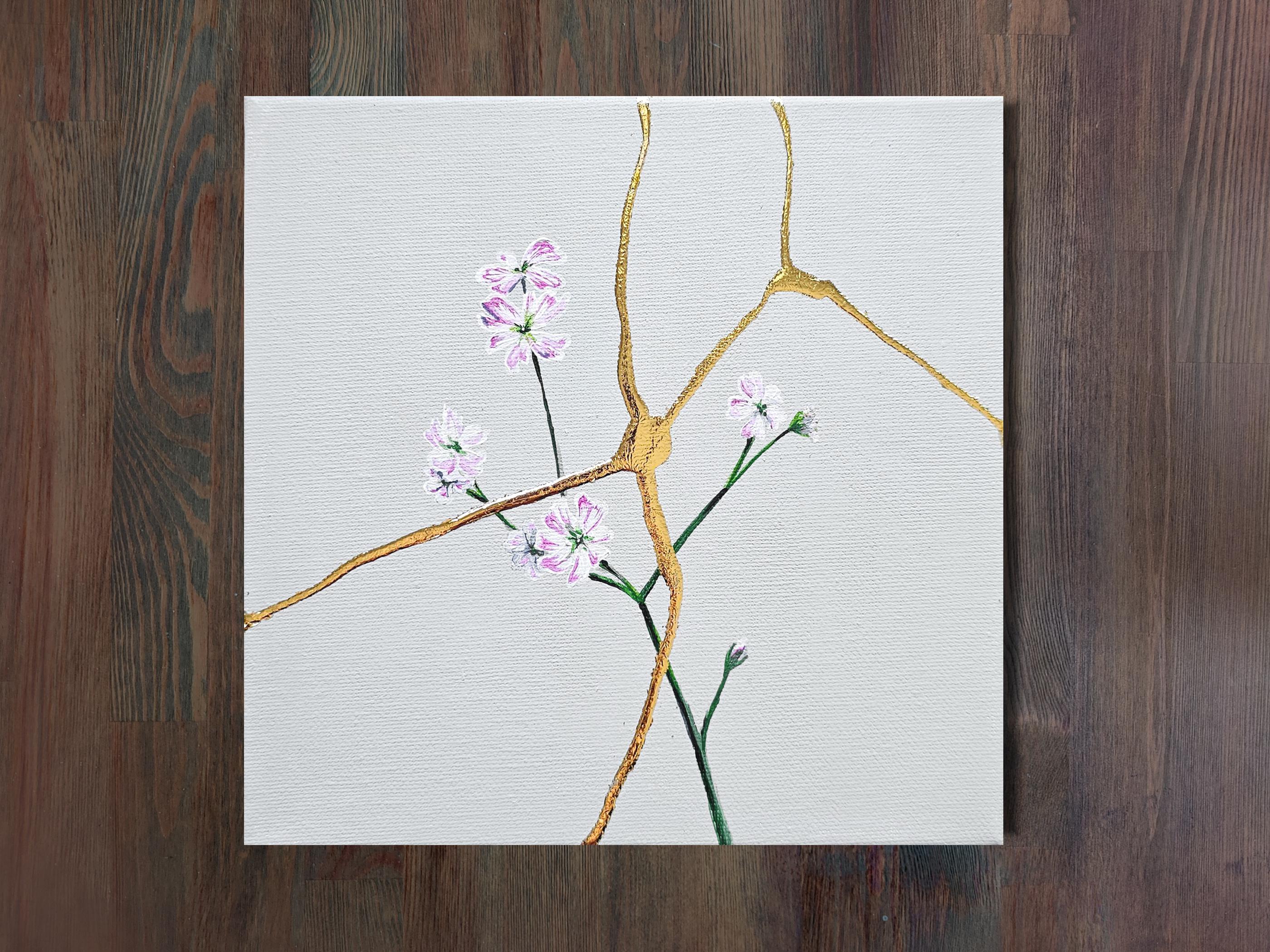 Weiße Blüten | Kintsugi