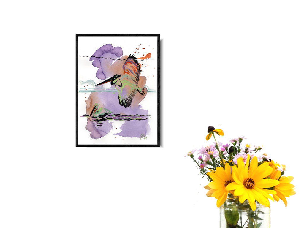 Dim Pelikan | Aquarell