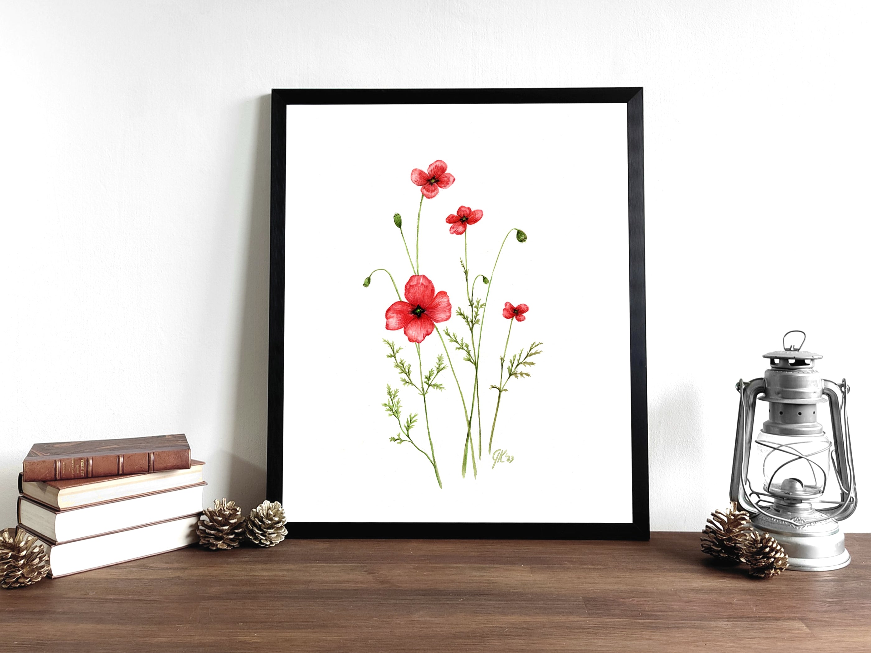 Sand-Mohn | Aquarell