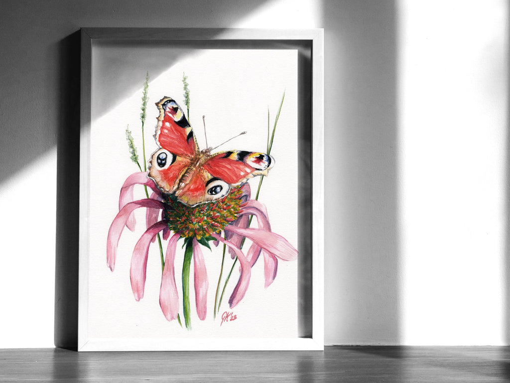 Tagpfauenauge | Aquarell