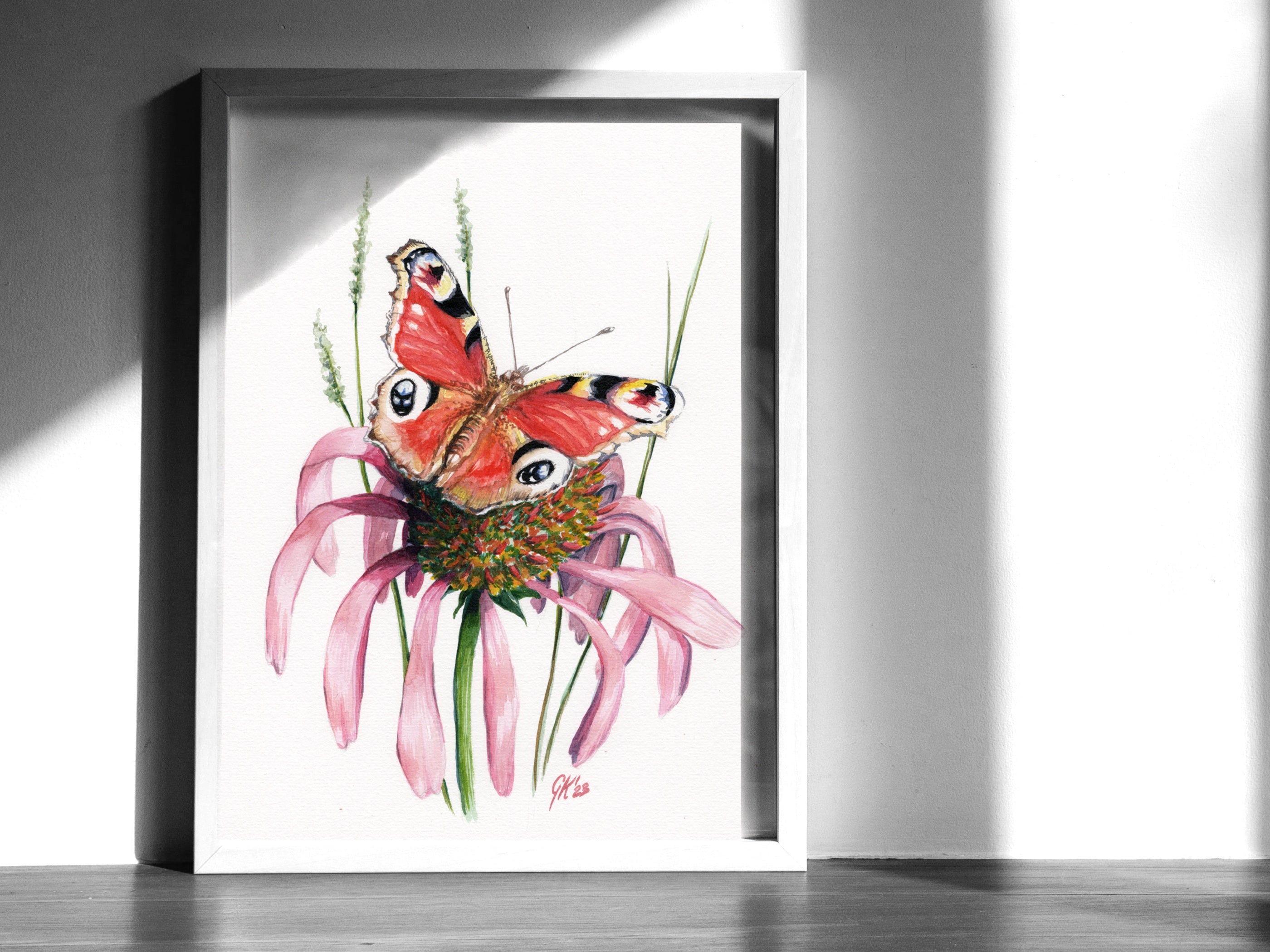 Tagpfauenauge | Aquarell
