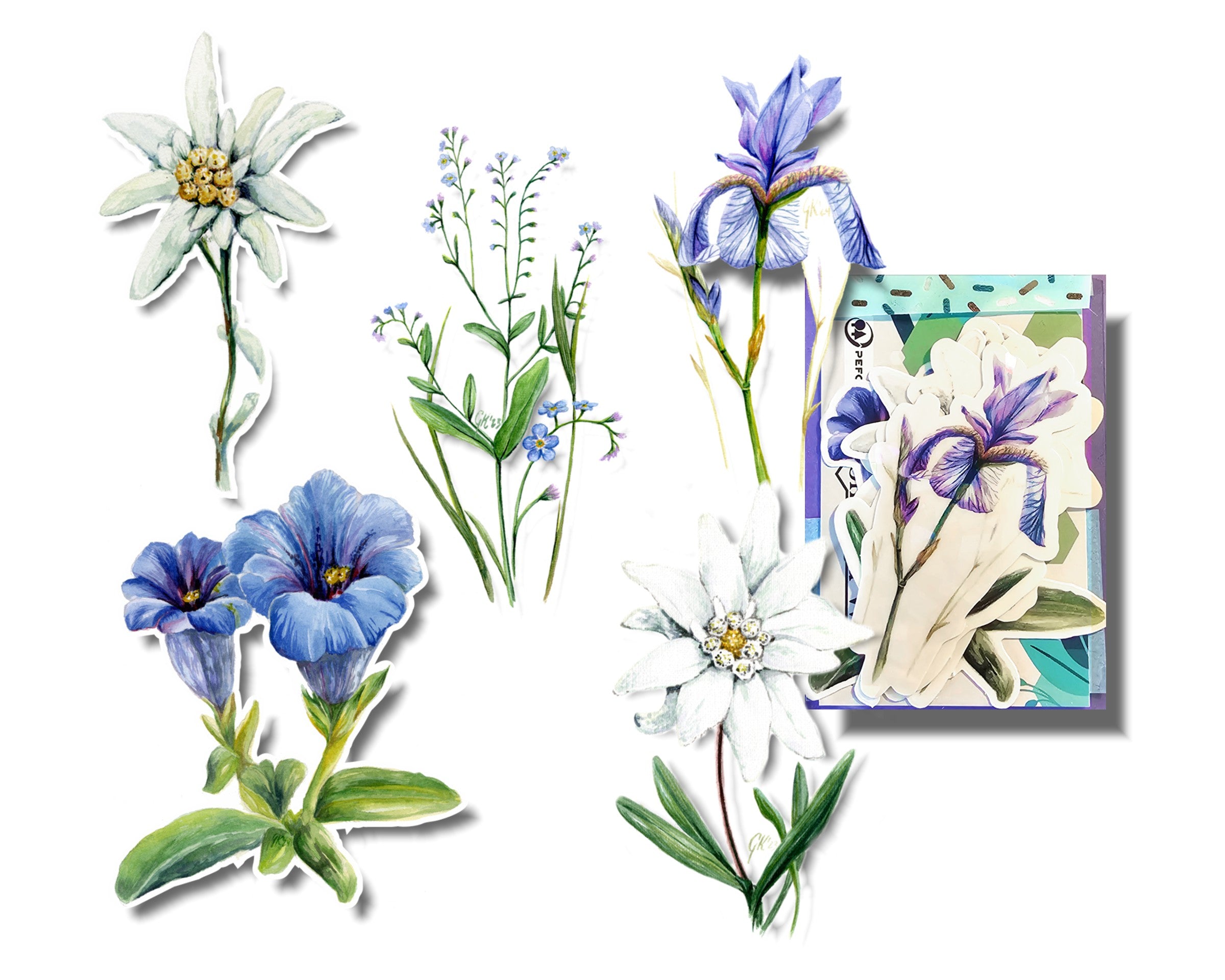 Alpen Mix | Stickerbundle