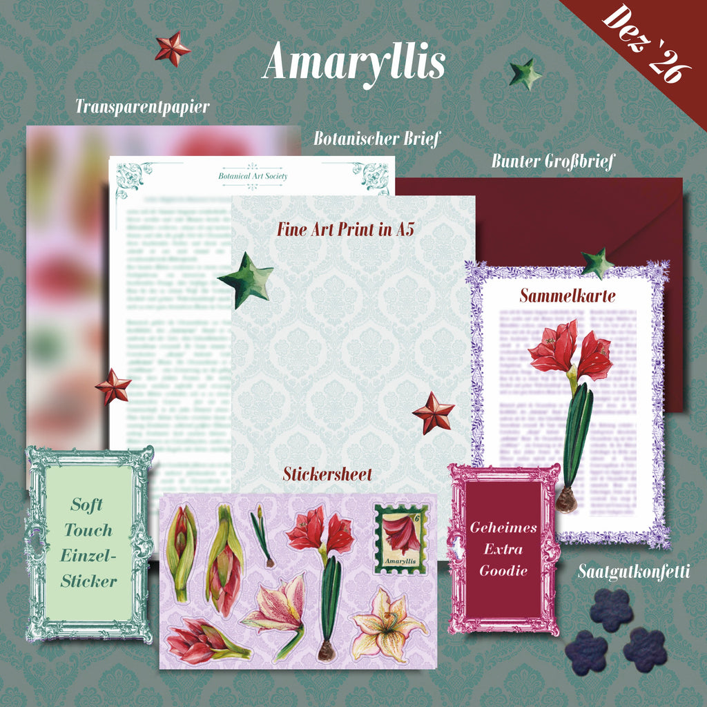 Botanical Art Society | aktuelle Snail Mail