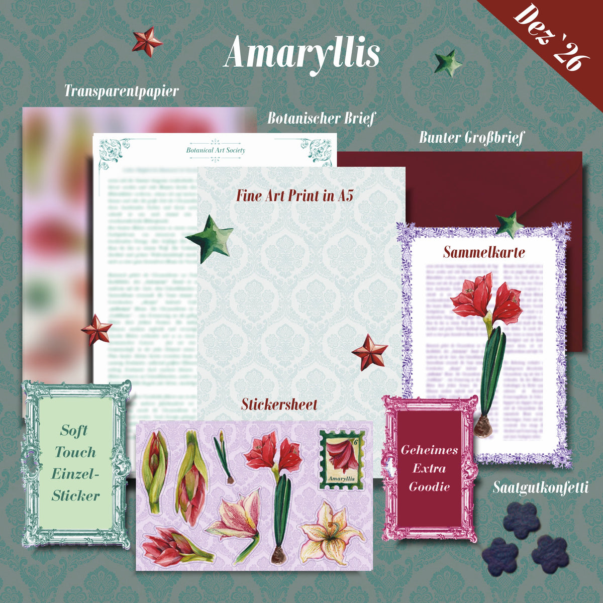 Botanical Art Society | aktuelle Snail Mail