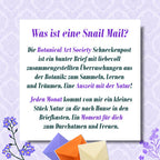 Snail Mail - Botanical Art Society (aktuelles Abo)